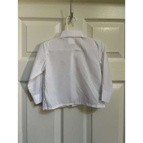 White Boys Dress Shirt NEW - Picture 2 of 2